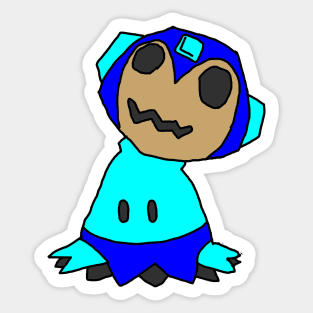 Megaman Trash Doll Sticker